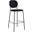 Carley Boucle Bar Height Stools Set of 2 In Black