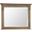 Carlisle Corbel Mirror In Natural Grey