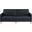 Carlton Elegant Lounger In Black