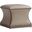 Carlyle Merino Leather Ottoman