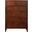 Carmel 6 Drawer Chest In Cappuccino