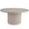 Carmen Round Dining Table In White Oak
