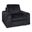 Carnon Power Gliding Chaise In Onyx