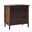 Carol 3-Drawer Nightstand In Walnut