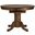 Carolina Crossing Pedestal Table In Antique Honey