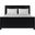 Caroline Wooden Queen Platform Bed In Black
