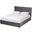 Caronia Modern And Contemporary Grey Velvet Fabric Upholstered 2-Drawer Queen Size Platform Storage Bed