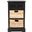 Carrie Distressed Black Storage Side Table