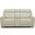 Carrington Loveseat With Console In Baja Stone