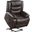Carson Power Lift Chair In Brown