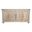 Carter Solid Wood 4-Door Sideboard In Distressed White
