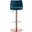 Carter Barstool In Blue Velvet Seat