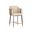 Carter Counter Stool In Napa Beige and Napa Tan