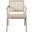 Carter Dining Chair In Solid Wood Frame In Natural Finish With Natural Cane Seat Back