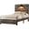 Carter Full Platform Bed In Brown
