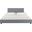 Carter Grey Queen Upholstered Bed