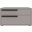 Carter Left Nightstand In Taupe Matte