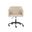 Carter Office Chair In Napa Beige and Napa Tan