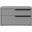Carter Right Nightstand In Gray Matte