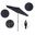 Casa 7.5' Patio Umbrella with Aluminum Pole Ribs Auto Tilt Crank Lift with Sunbrella Fabric In Spectrum Indigo and Bronze
