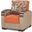 Casamode Mobimax Orange Arm Chair