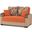 Casamode Mobimax Orange Loveseat