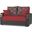 Casamode Mobimax Red Loveseat