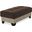Casamode Molina Dark Brown Cream Ottoman