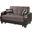 Casamode Molina Floket Gray Loveseat