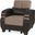 Casamode Molina Lyon Dark Brown Armchair