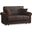 Casamode Rio Grande Dark Brown Loveseat