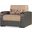 Casamode Sleep Plus Brown Chair Sleeper