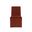 Cascata Dining Chair In Meg Rust