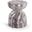 Caserta Marble Finish Concrete End Table In Brown