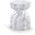 Caserta Marble Finish Concrete End Table In White