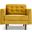 Casey Gold Velvet Lounge Chair