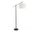 Casper 69 Inch Metal Floor Lamp In Natural and Matte Black
