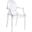 Casper Clear Outdoor Dining Arm Chair