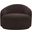 Caspian Chenille Fabric Upholstered Chair In Brown