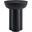 Caspian Concrete Round Side Table In Black