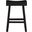 Caspian Counter and Bar Height Stools Set of 2 In Black