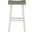 Caspian Pub Height Stool Set of 2 In Brown and White