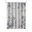 Cassandra Printed Cotton Shower Curtain In Blue