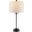 Cassian Glass Table Lamp In Black