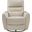 Cassian Swivel Glider Reclining Chair In Taupe