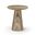 Cassino Concrete Indoor and Outdoor End Table In Beige