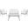 Castalia 4 Piece Outdoor Living Set in Beige