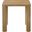 Castlewood Engineered Wood Accent Side End Table In Washed Oak