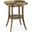 Casual Accents Quatrefoil Accent Table In Medium Driftwood