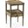 Casual Accents Square End Table In Medium Driftwood